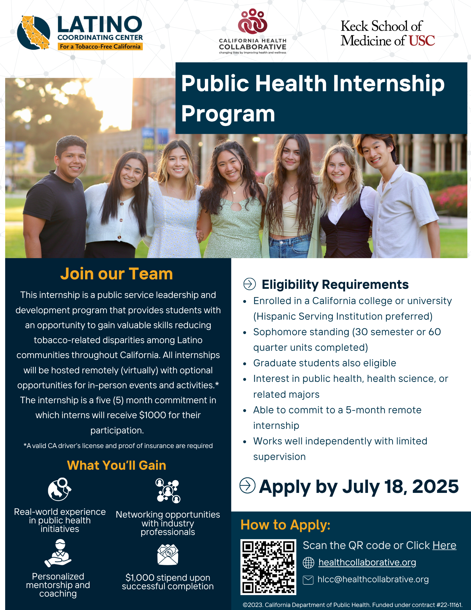LCC Internship Flyer