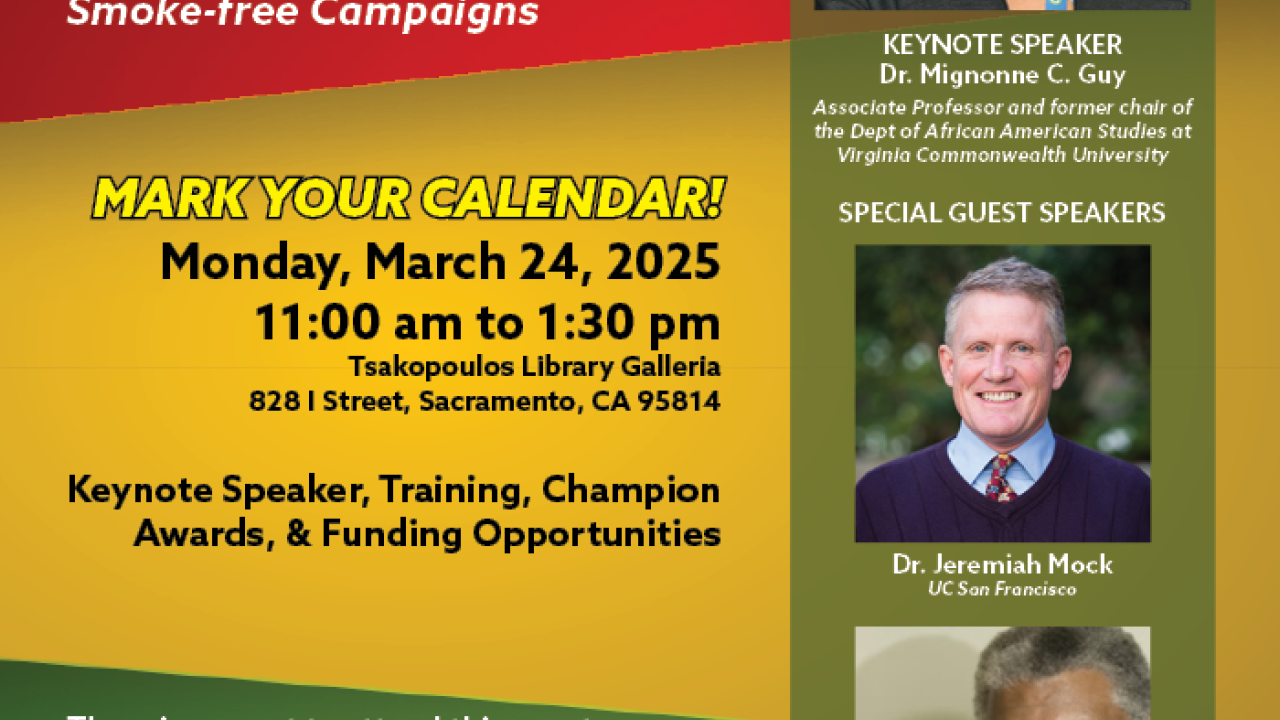 Flyer for the Faith In Health Collaborative Luncheon